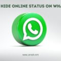 How To Hide Online Status On Whatsapp?