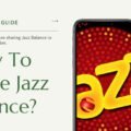 How To Share Jazz Balance?