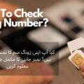 How To Check Zong Number?