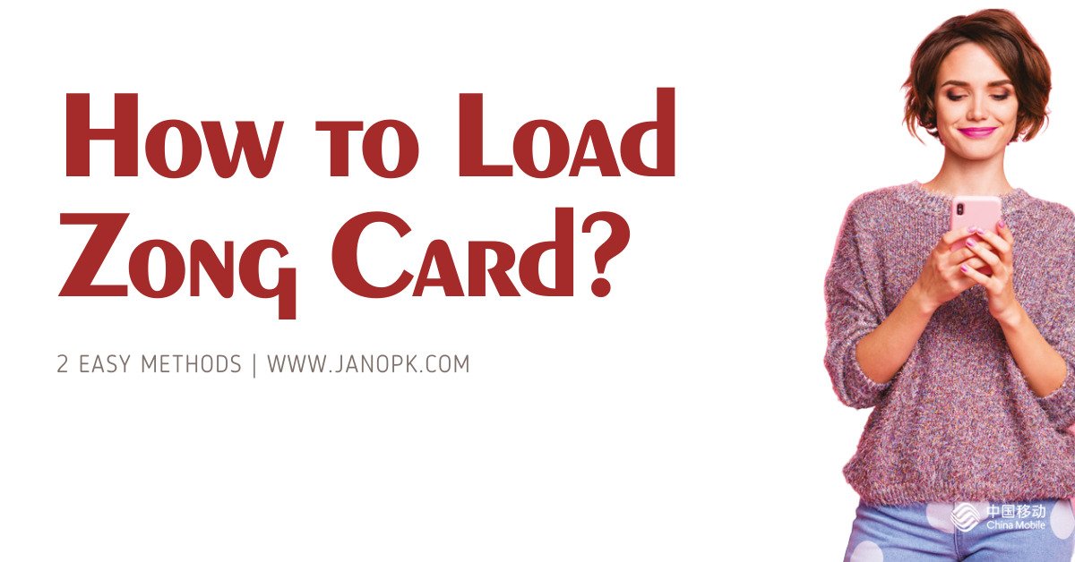 How to Load Zong Card?